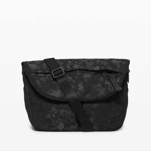 NWT 💥Lululemon All Night Festival Bag Fragment Camo Jacquard Black Deep Coal 💥